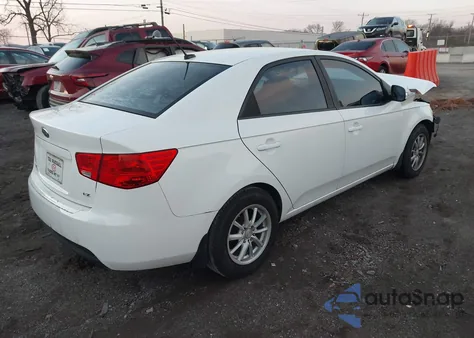 2010 Kia Forte Ex from USA, damaged, VIN KNAFU4A23A5856870